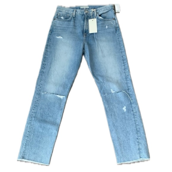 Joie NWT Weslyn Raw Hem High Rise Jeans - Picture 1 of 16